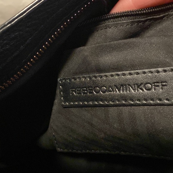 Rebecca Minkofff black fringe leather bag - Picture 4 of 12